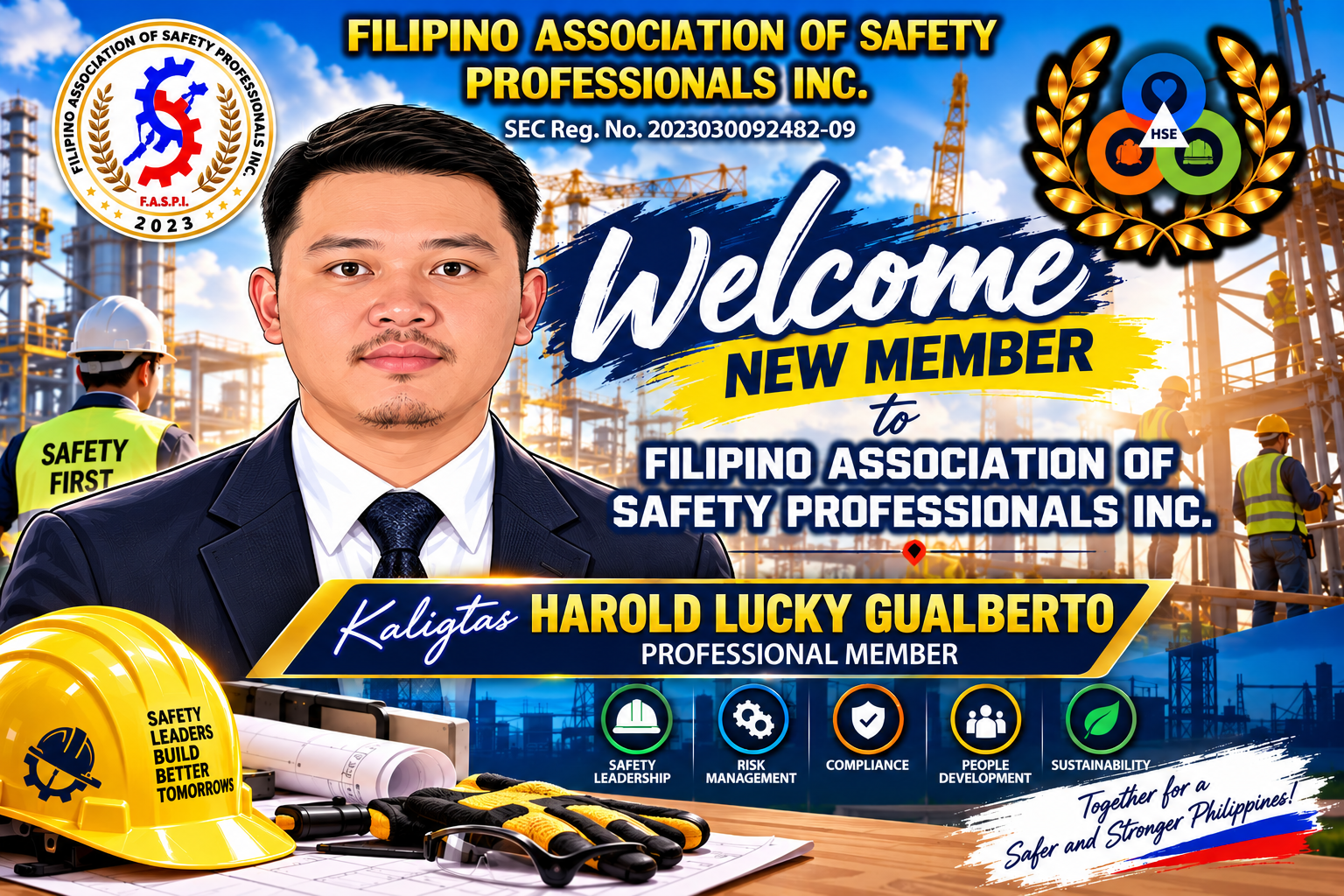 Kaligtas HAROLD LUCKY GUALBERTO